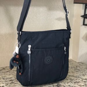 Kipling axl true blue crossbody bag